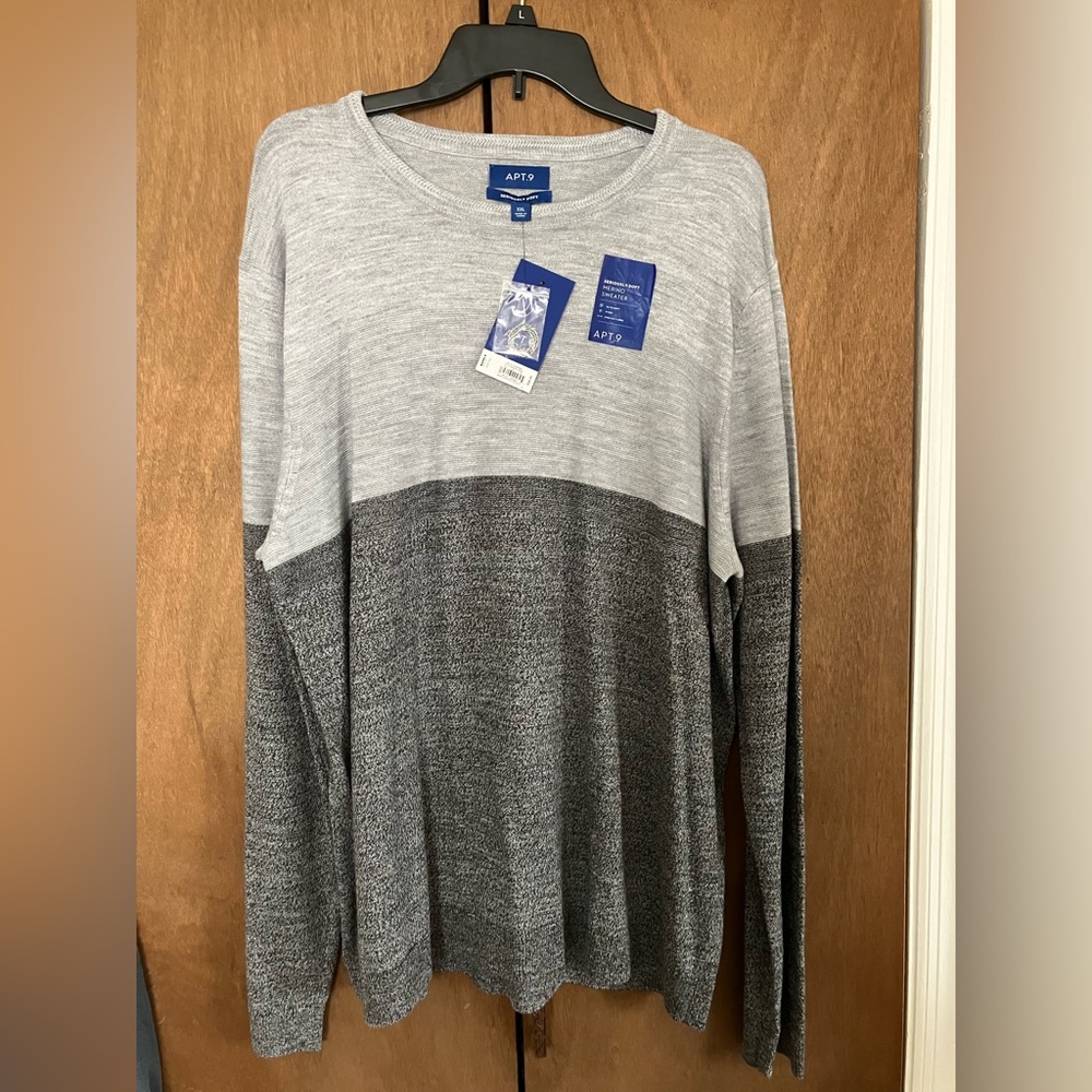 NWT Apt 9 Men’s Sweater
